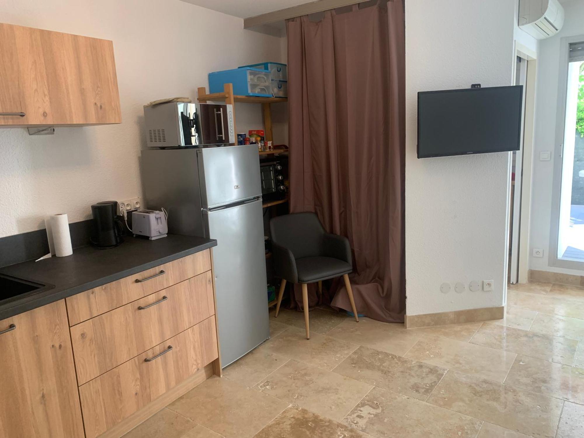 Vittoria Immobilier 4-Reglement Sur Place -Cheques Vacances Acceptes La Grande-Motte Kamer foto