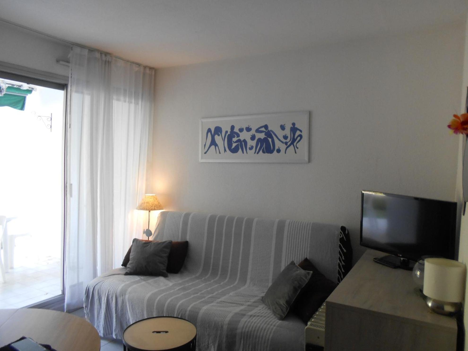 Vittoria Immobilier 4-Reglement Sur Place -Cheques Vacances Acceptes La Grande-Motte Kamer foto