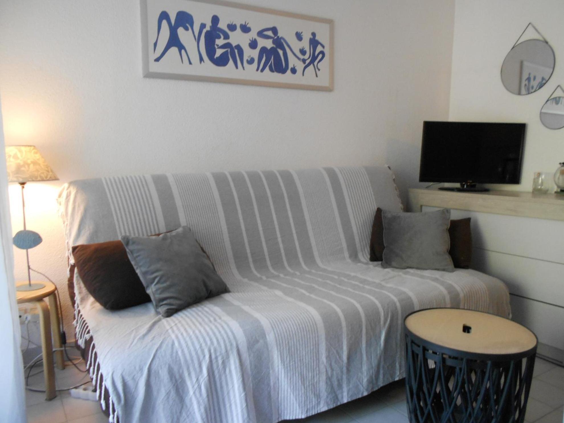 Vittoria Immobilier 4-Reglement Sur Place -Cheques Vacances Acceptes La Grande-Motte Kamer foto